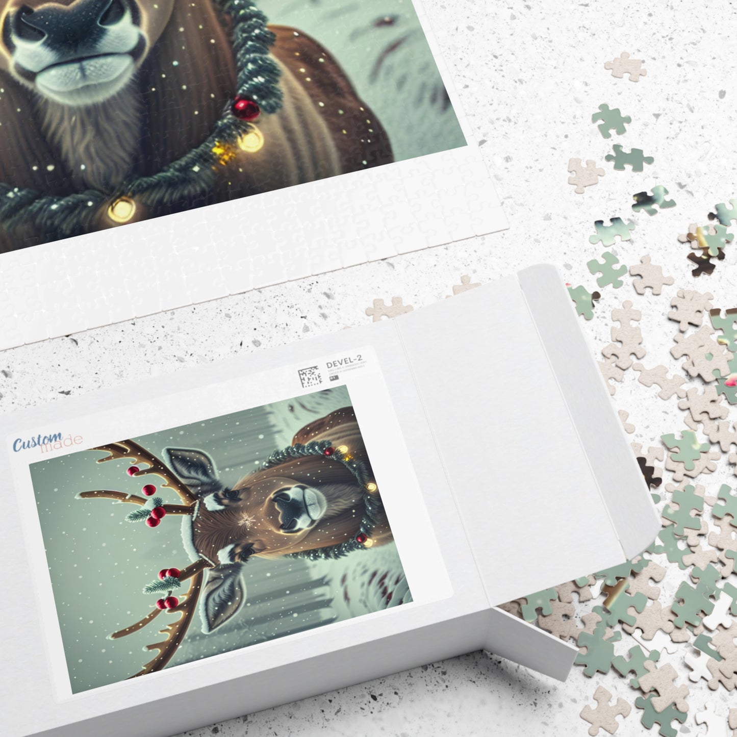 Reindeer Puzzle (110, 252, 500, 1014-piece)