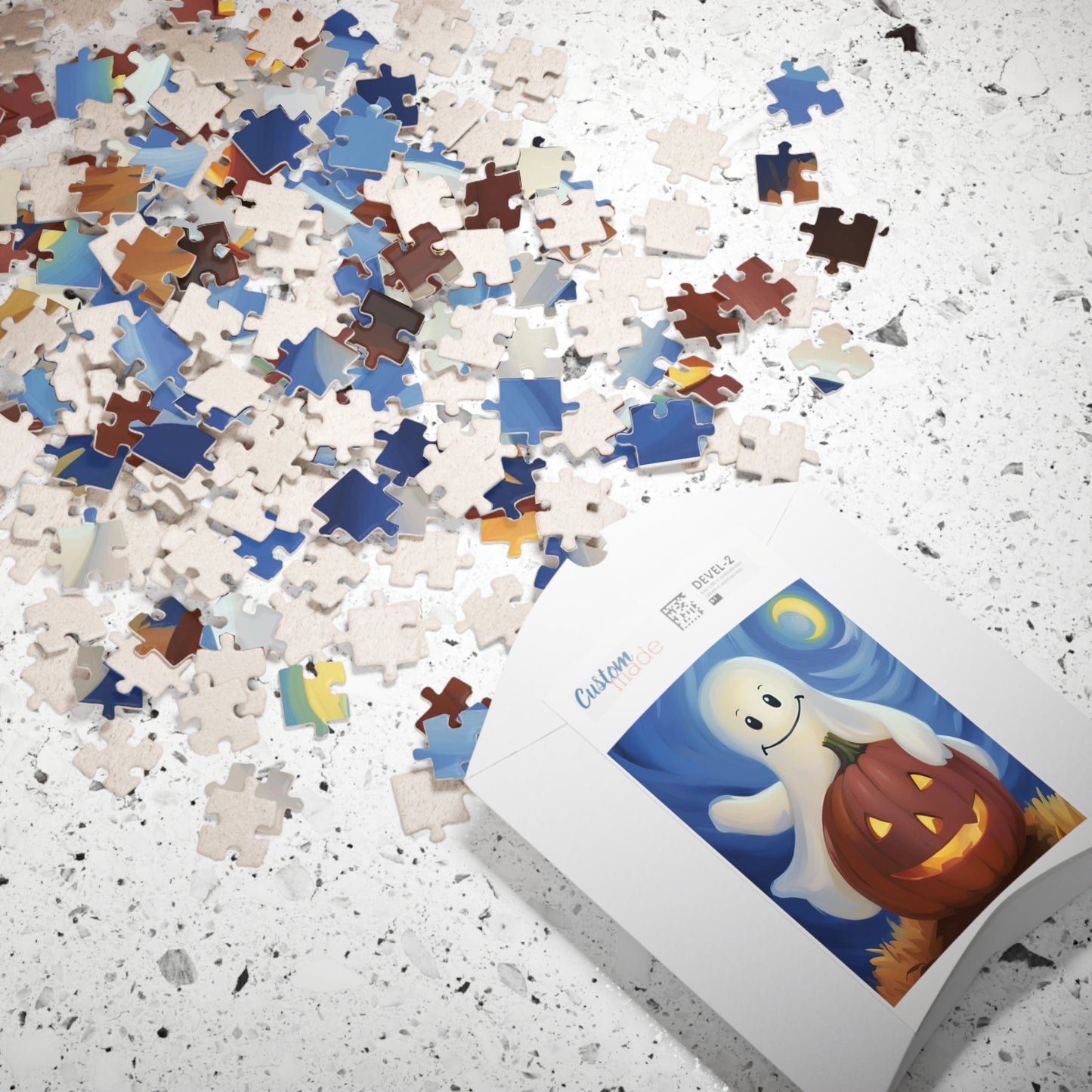 Ghost Pumpkin Puzzle, 110-Piece