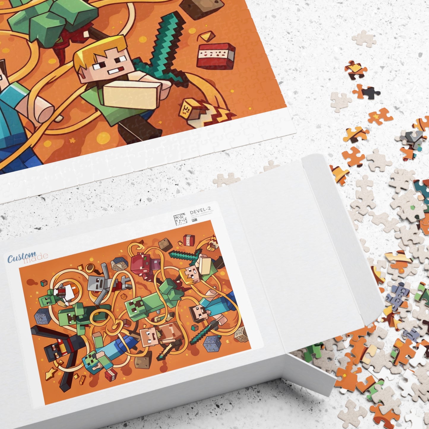 MineCraft Battle Puzzle (110, 252, 500, 1014-piece)