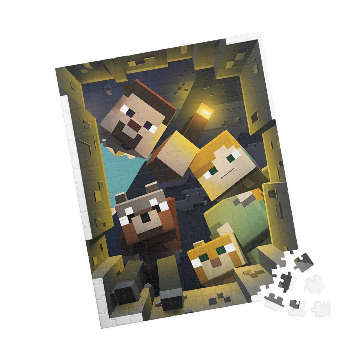 MineCraft Puzzle (110, 252, 500, 1014-piece)