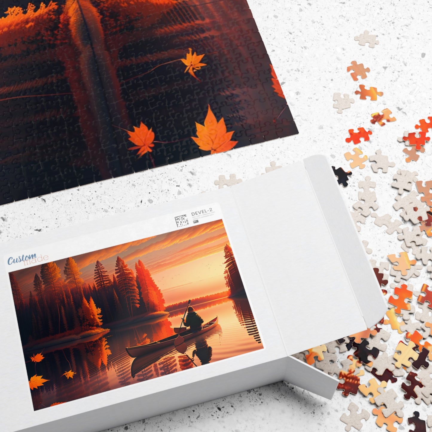Lake in Autumn Puzzle (110, 252, 500, 1014-piece)