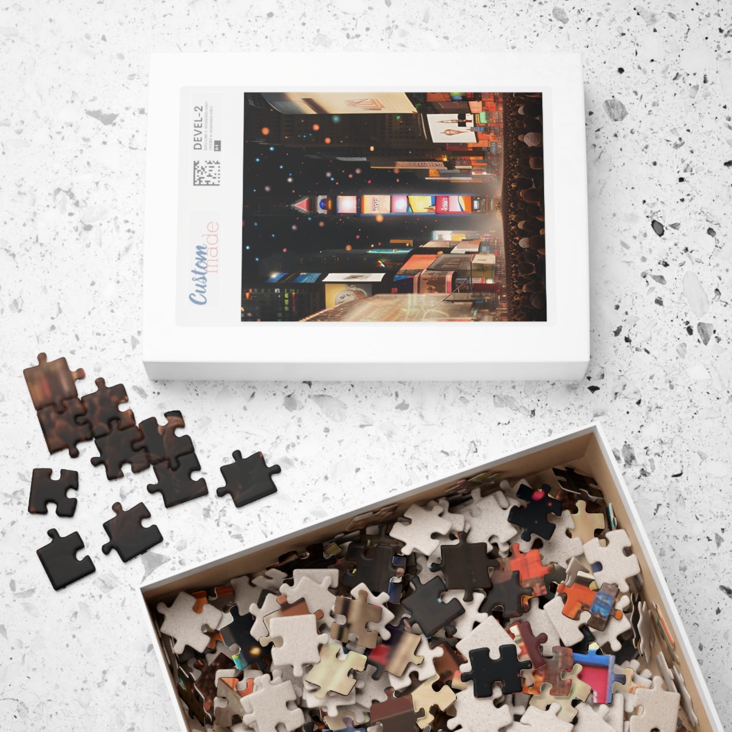 Happy New Year in Times Square Puzzle (110, 252, 520, 1014-piece)