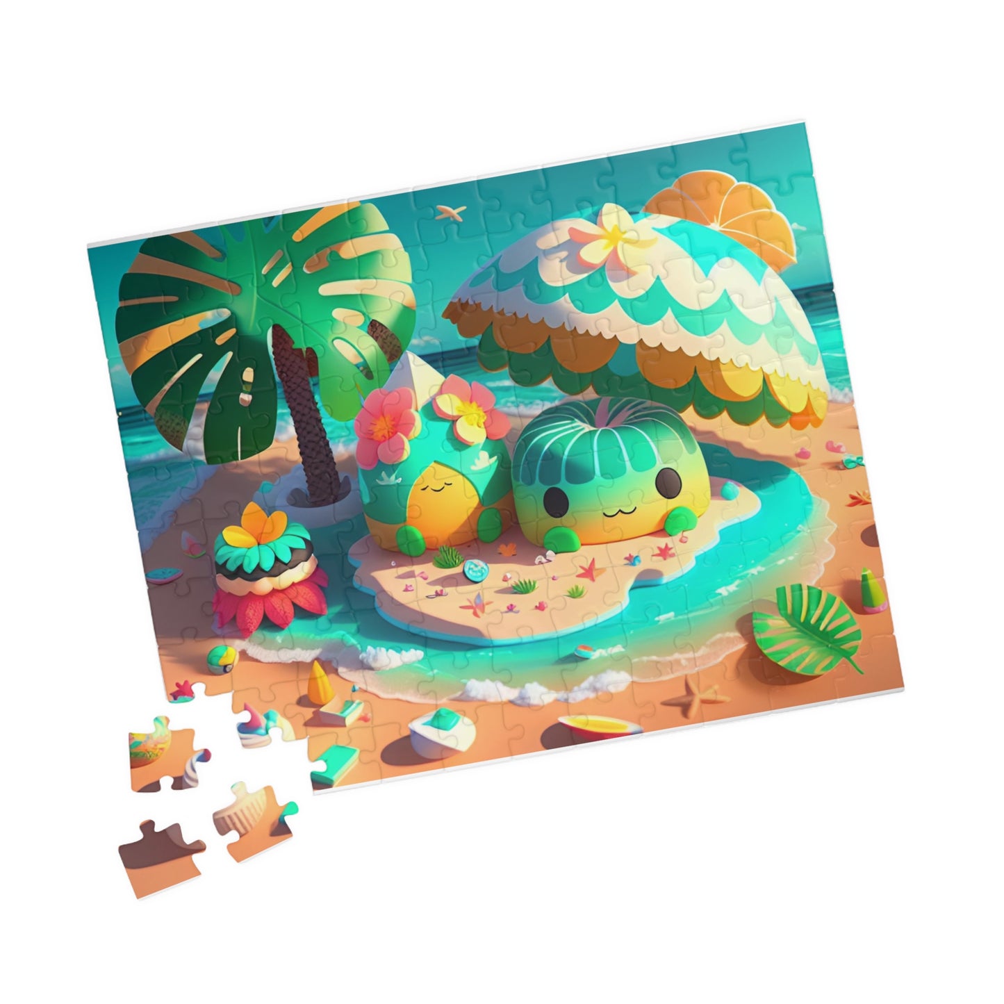 Kid's Mallow Beach Puzzle, 110-Piece