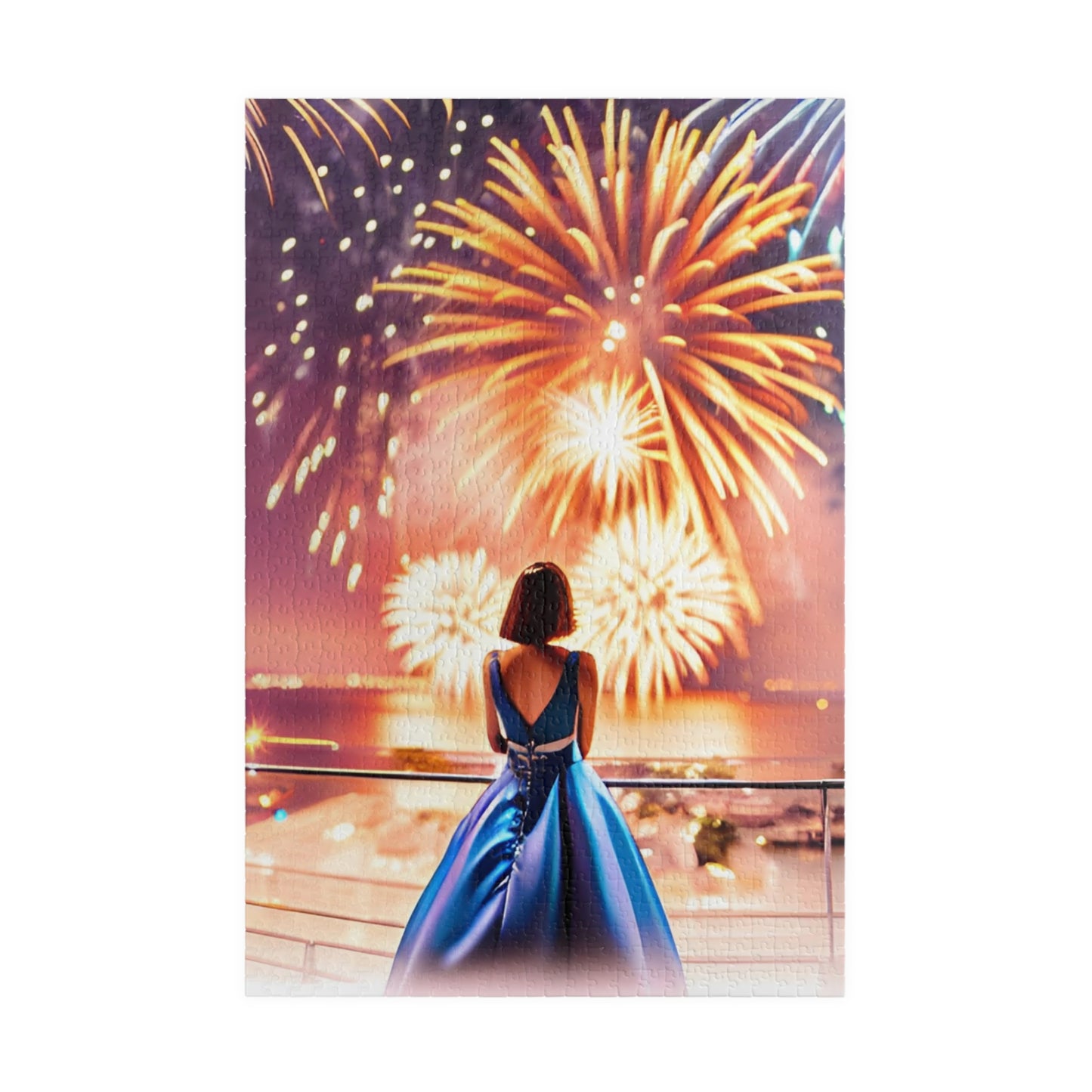 Happy New Year's Puzzle (110, 252, 520, 1014-piece)