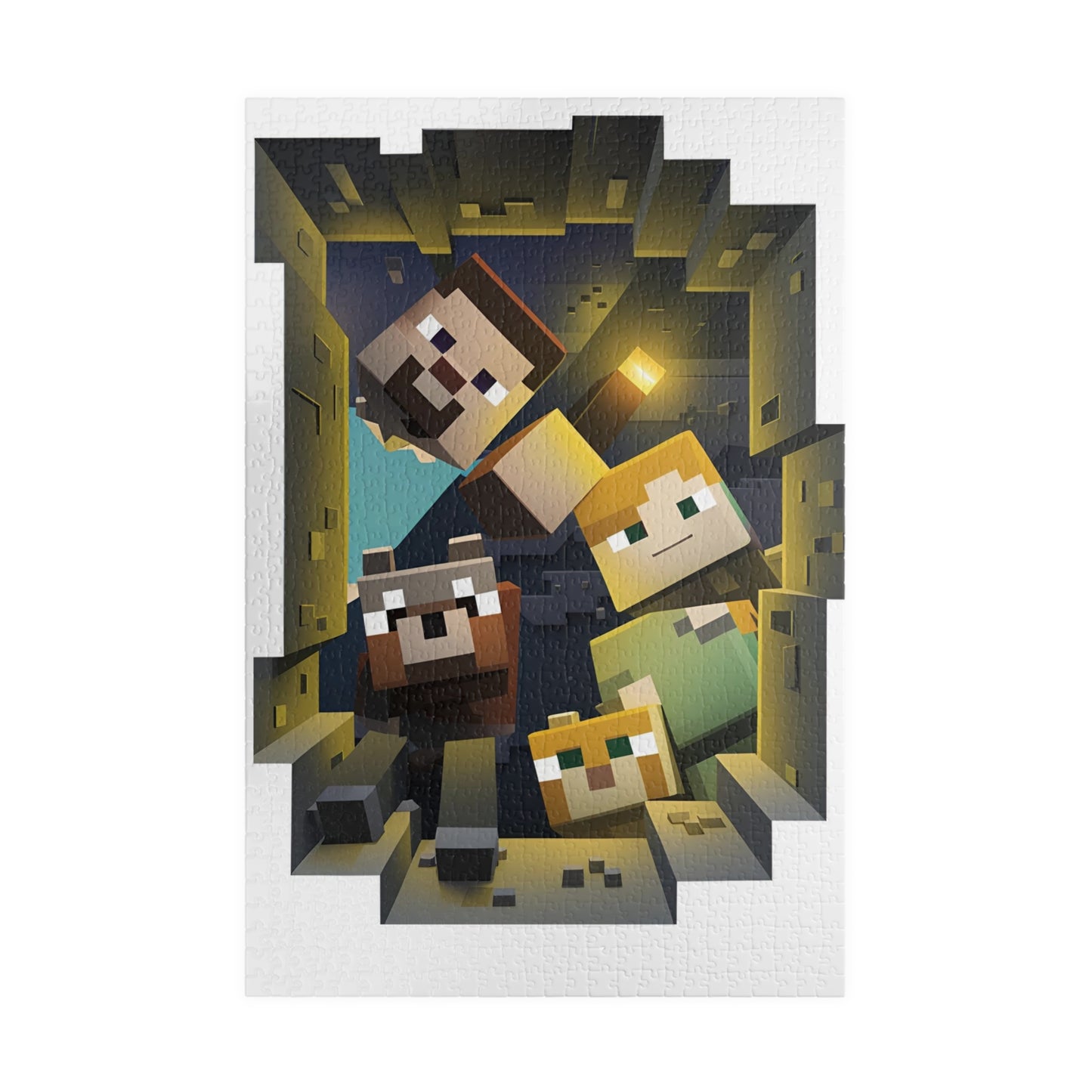 MineCraft Puzzle (110, 252, 500, 1014-piece)