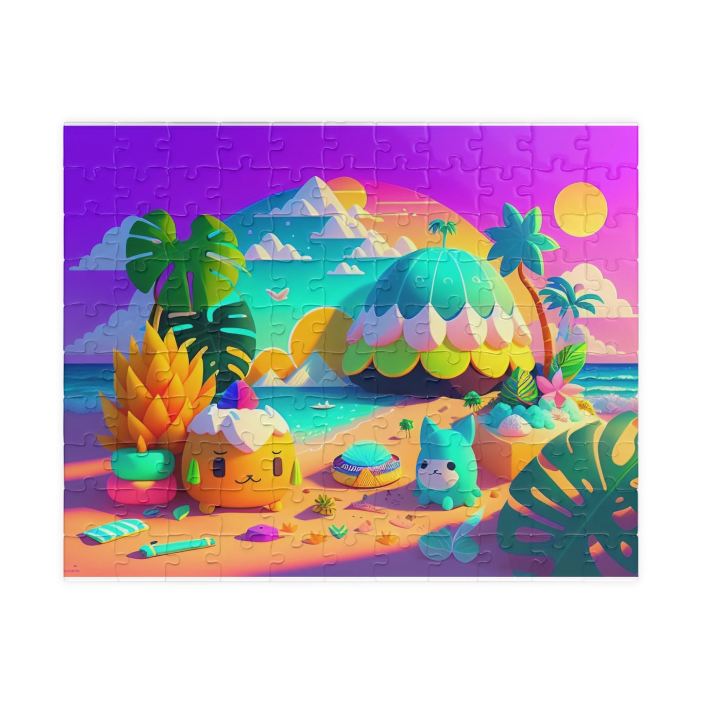 Kid's Beach Mallow Puzzle, 110-Piece