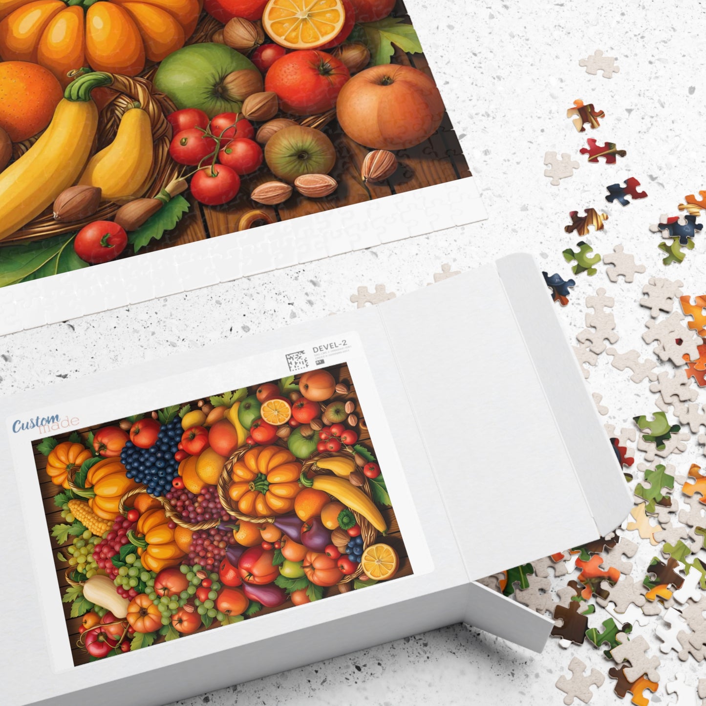 Thanksgiving Cornucopia Puzzle (110, 252, 500, 1014-piece)