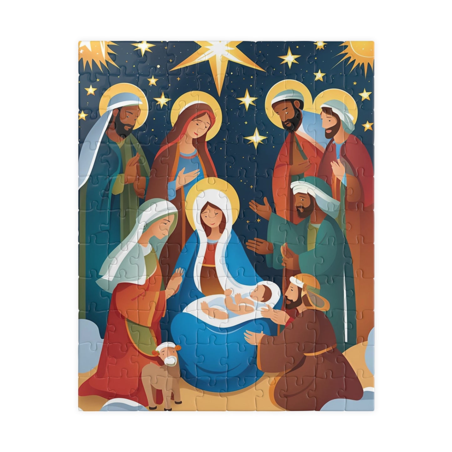 Christmas Nativity Puzzle (110, 252, 500, 1014-piece)