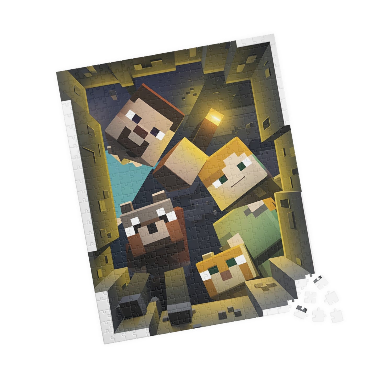 MineCraft Puzzle (110, 252, 500, 1014-piece)