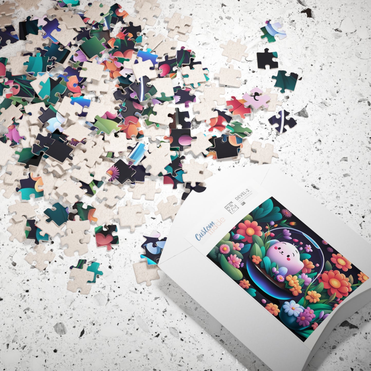 Kid's Mallow Terrarium Puzzle, 110-Piece