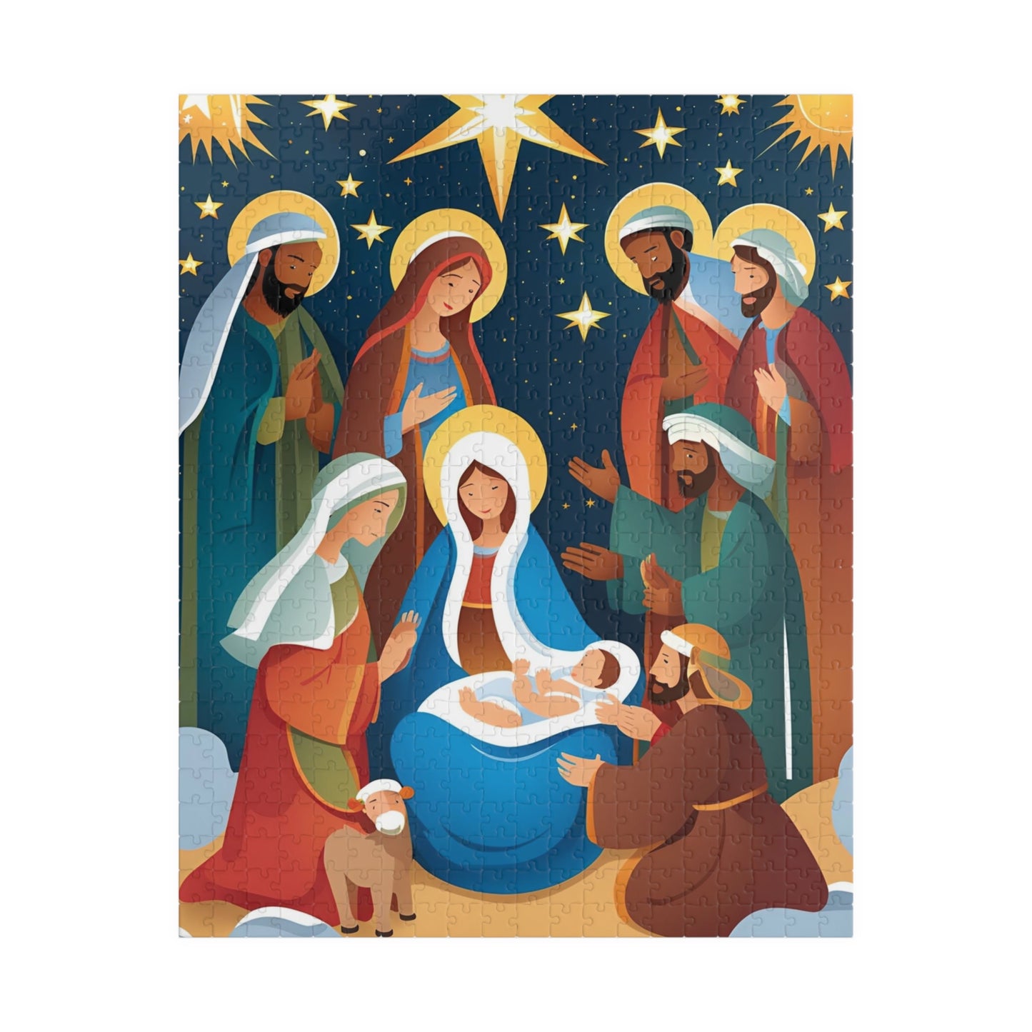 Christmas Nativity Puzzle (110, 252, 500, 1014-piece)