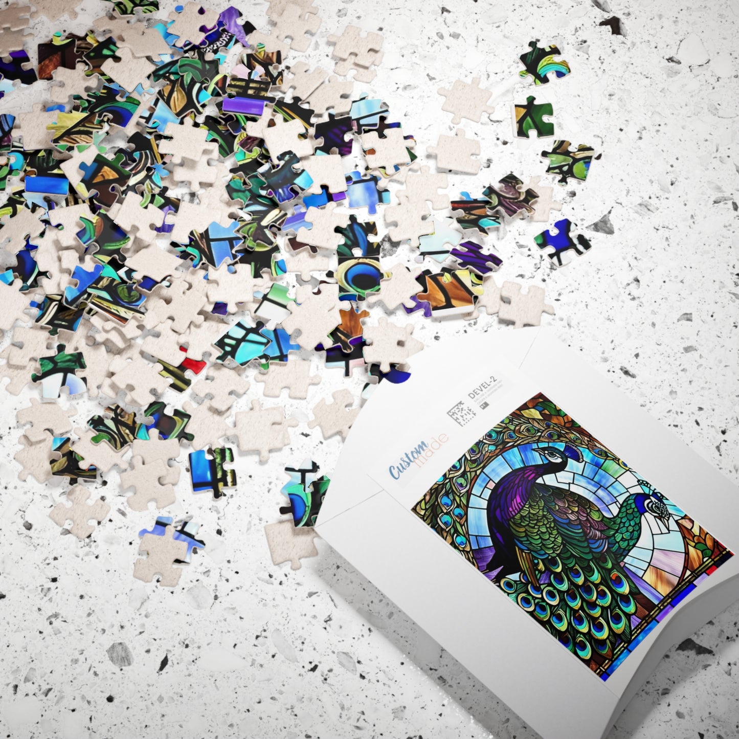Peacock Puzzle, 110-Piece