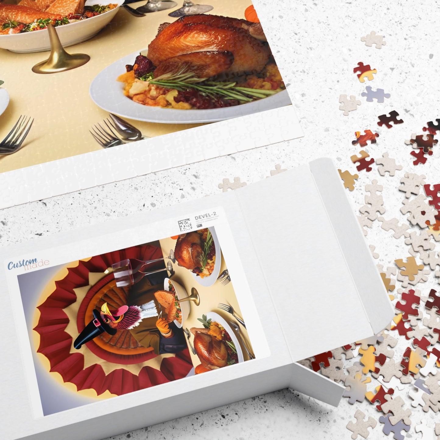 Funny Turkey Puzzle (110, 252, 500, 1014-piece)