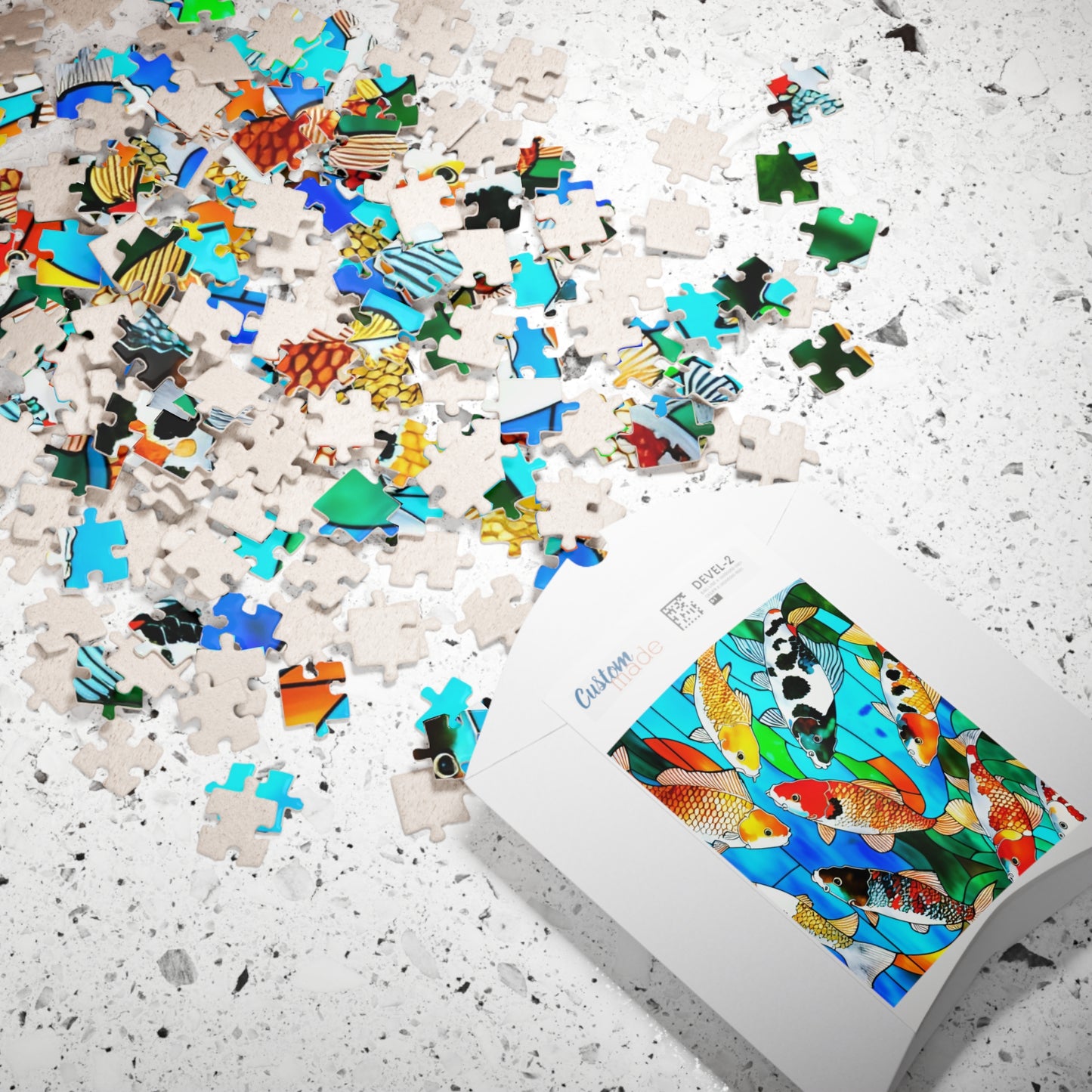 Koi Fish Puzzle, 110-Piece