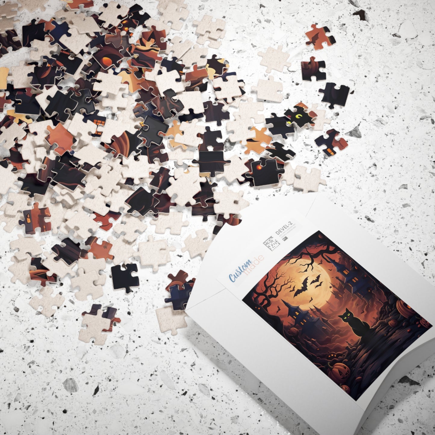 Halloween Cat Puzzle, 110-Piece