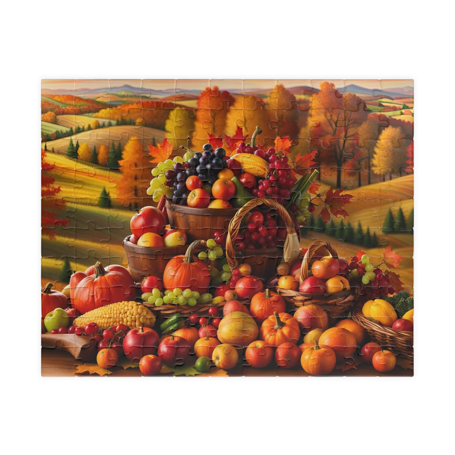 Thanksgiving Puzzle (110, 252, 500, 1014-piece)