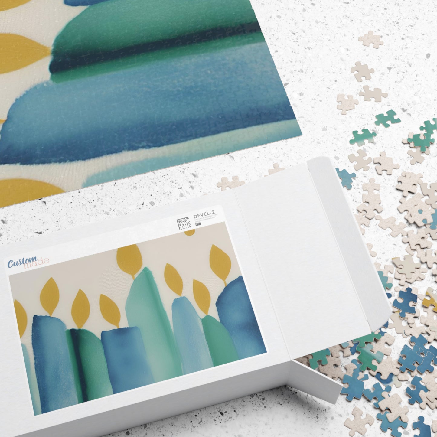 The Lights Hanukkah Puzzle (110, 252, 520, 1014-piece)