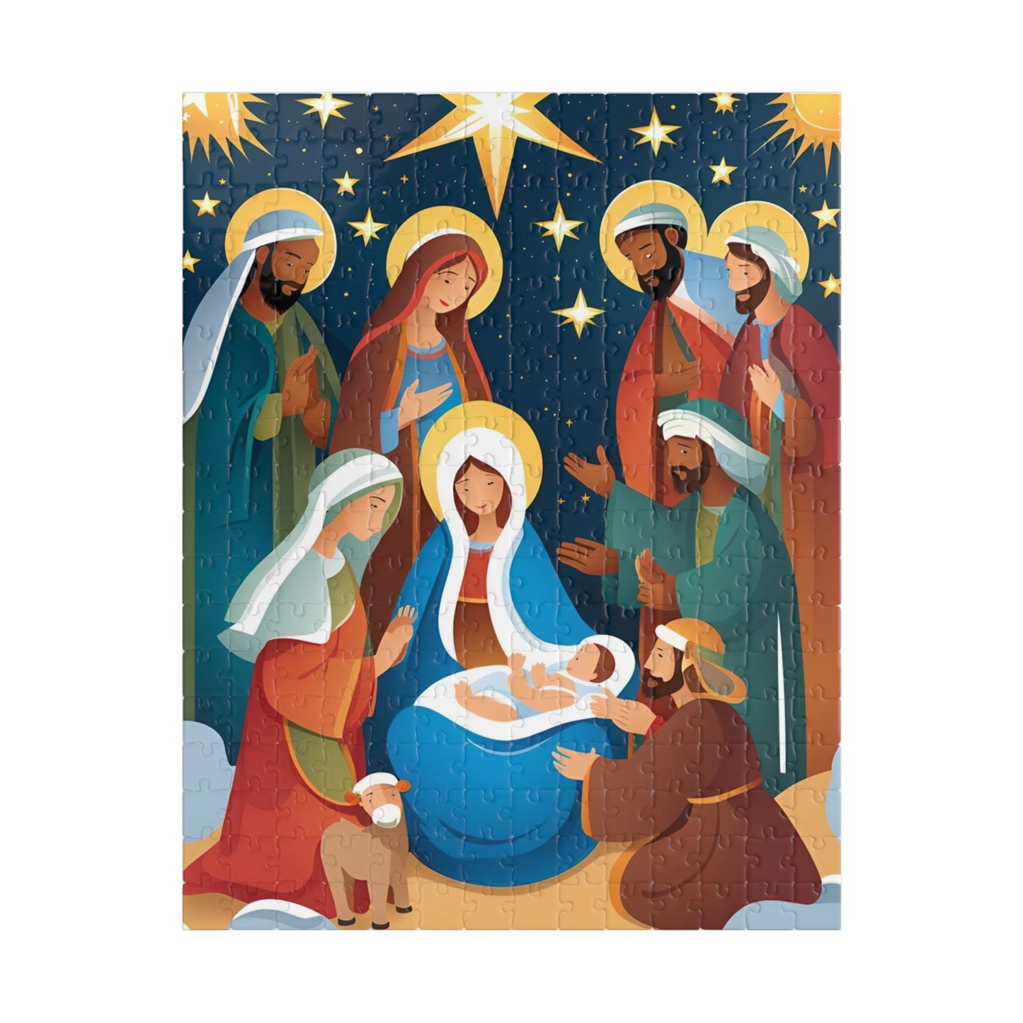 Christmas Nativity Puzzle (110, 252, 500, 1014-piece)