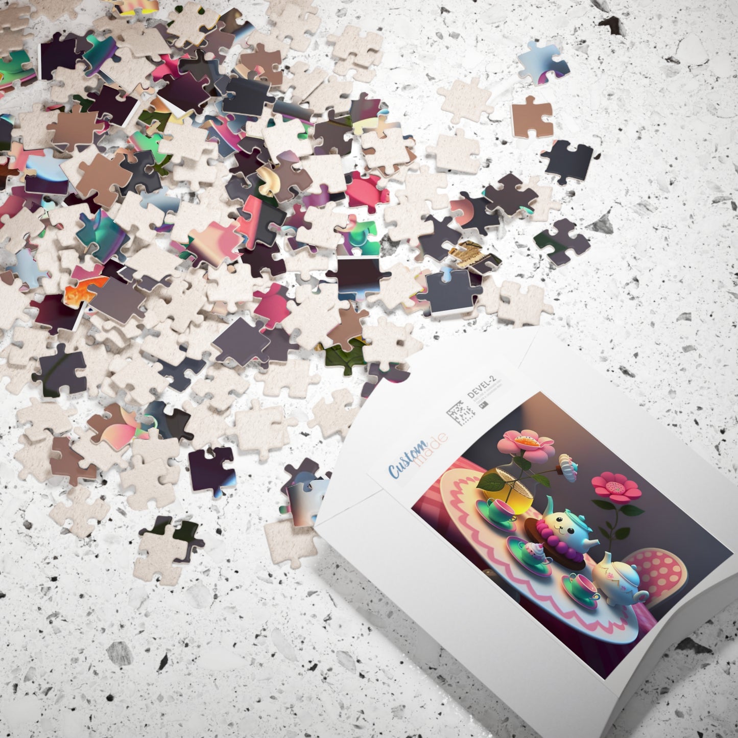 Kid's Mallow Tea Party Puzzle, 110-Piece