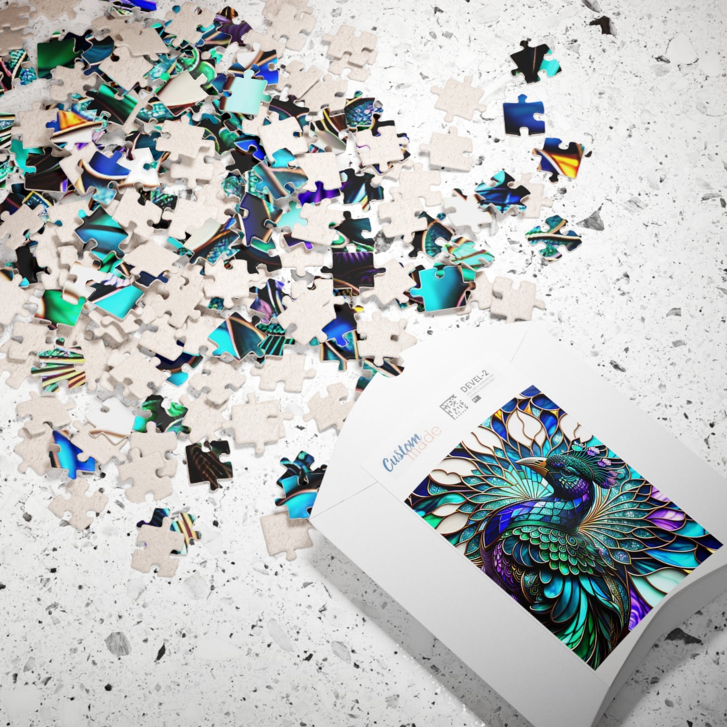 Peacock Puzzle, 110-Piece
