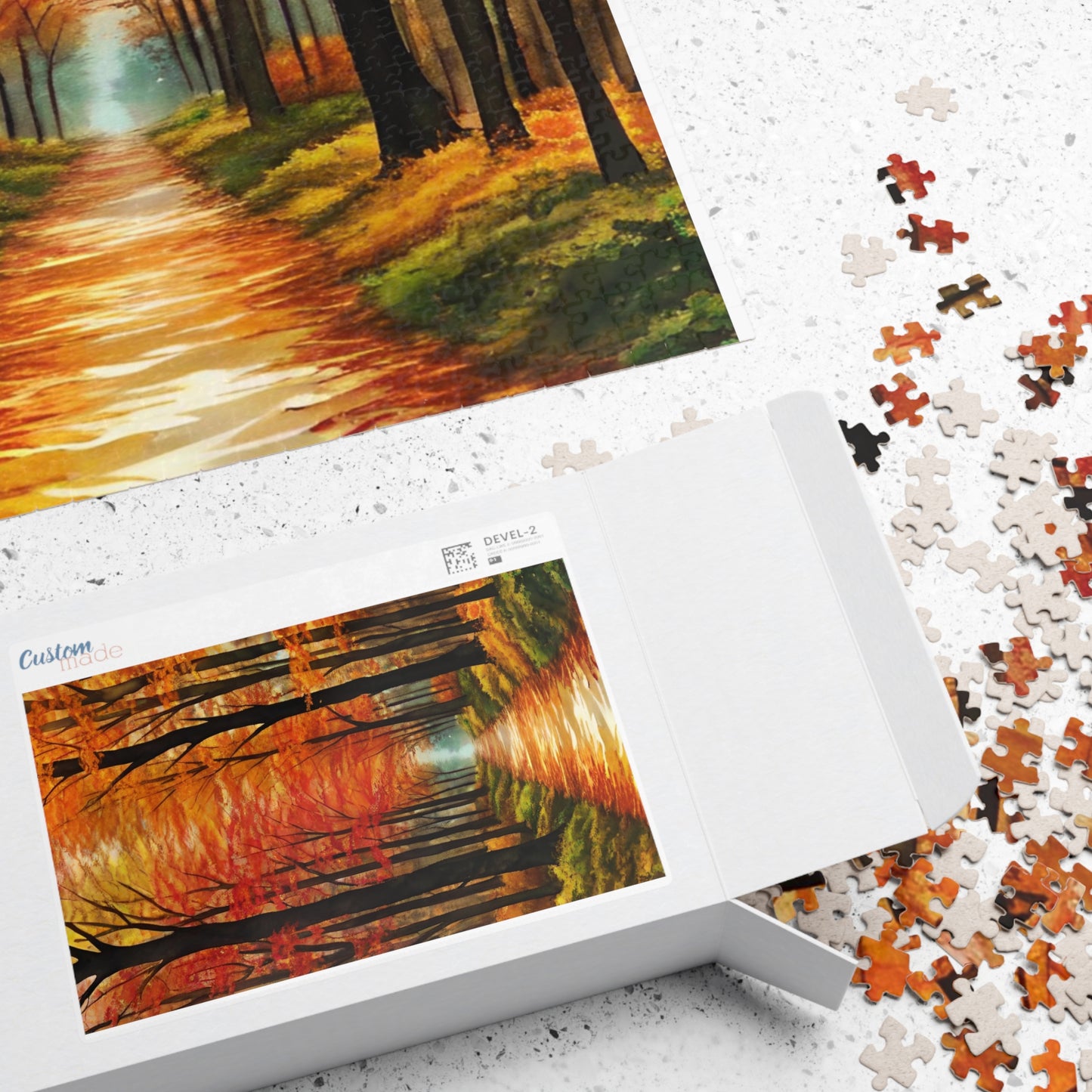Trail in Autumn Puzzle (110, 252, 500, 1014-piece)