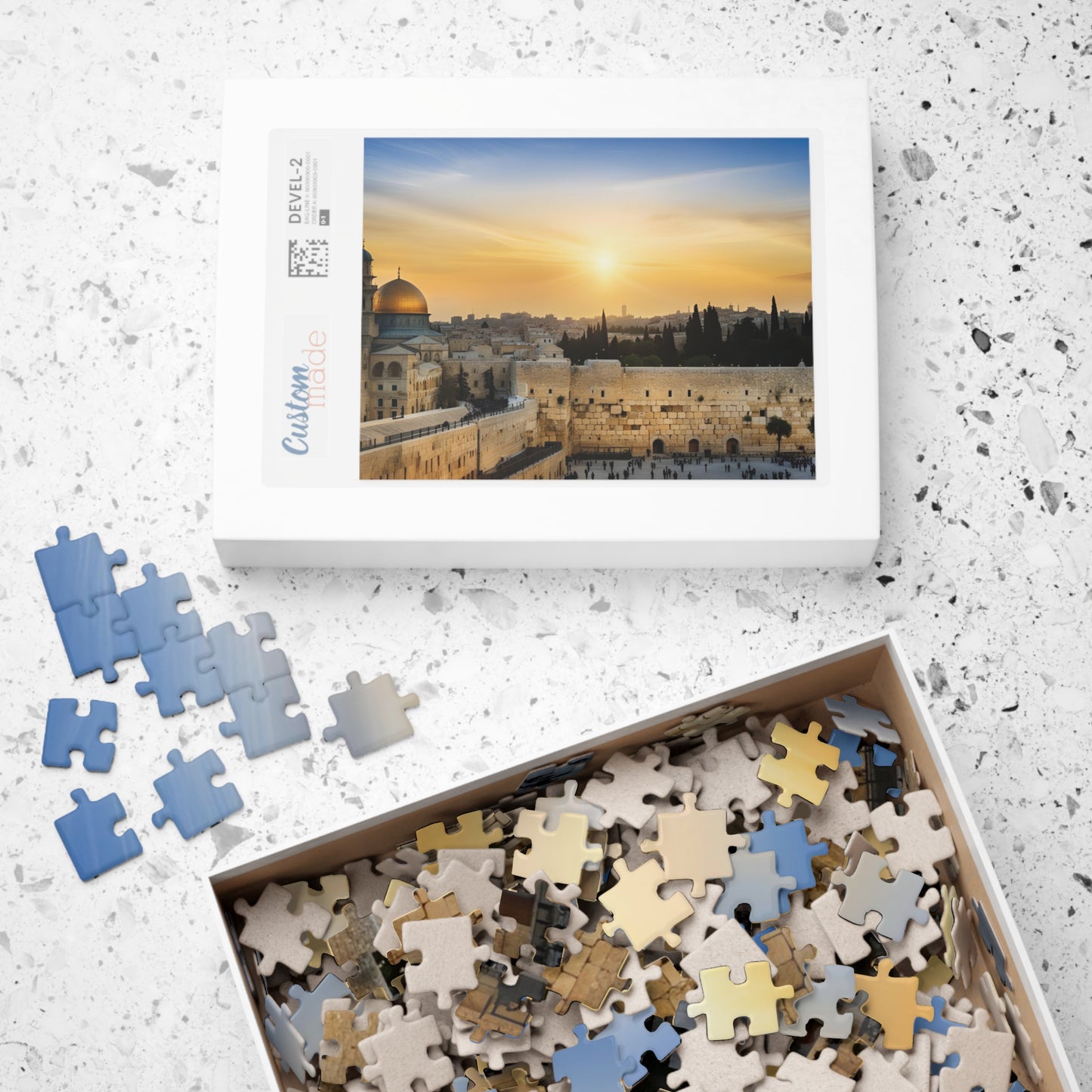 The Western Wall Jerusalem Puzzle (110, 252, 520, 1014-piece)