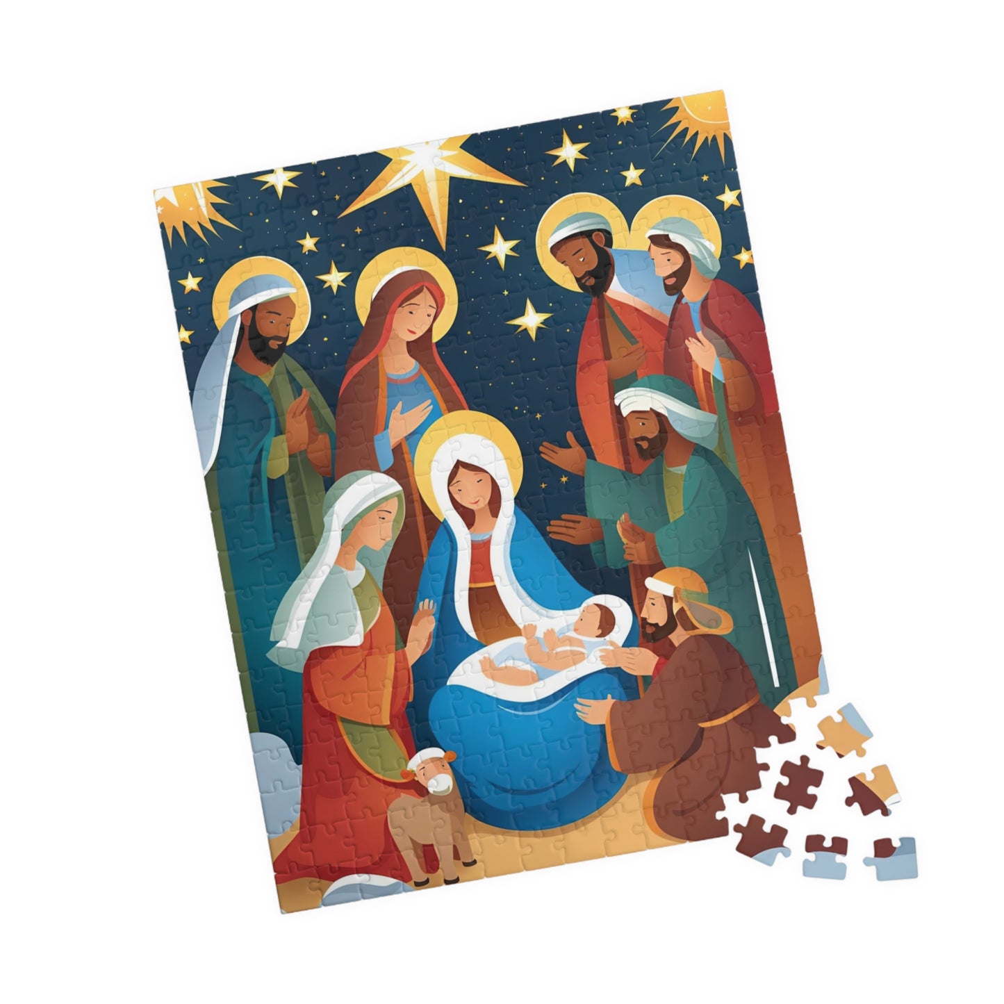 Christmas Nativity Puzzle (110, 252, 500, 1014-piece)