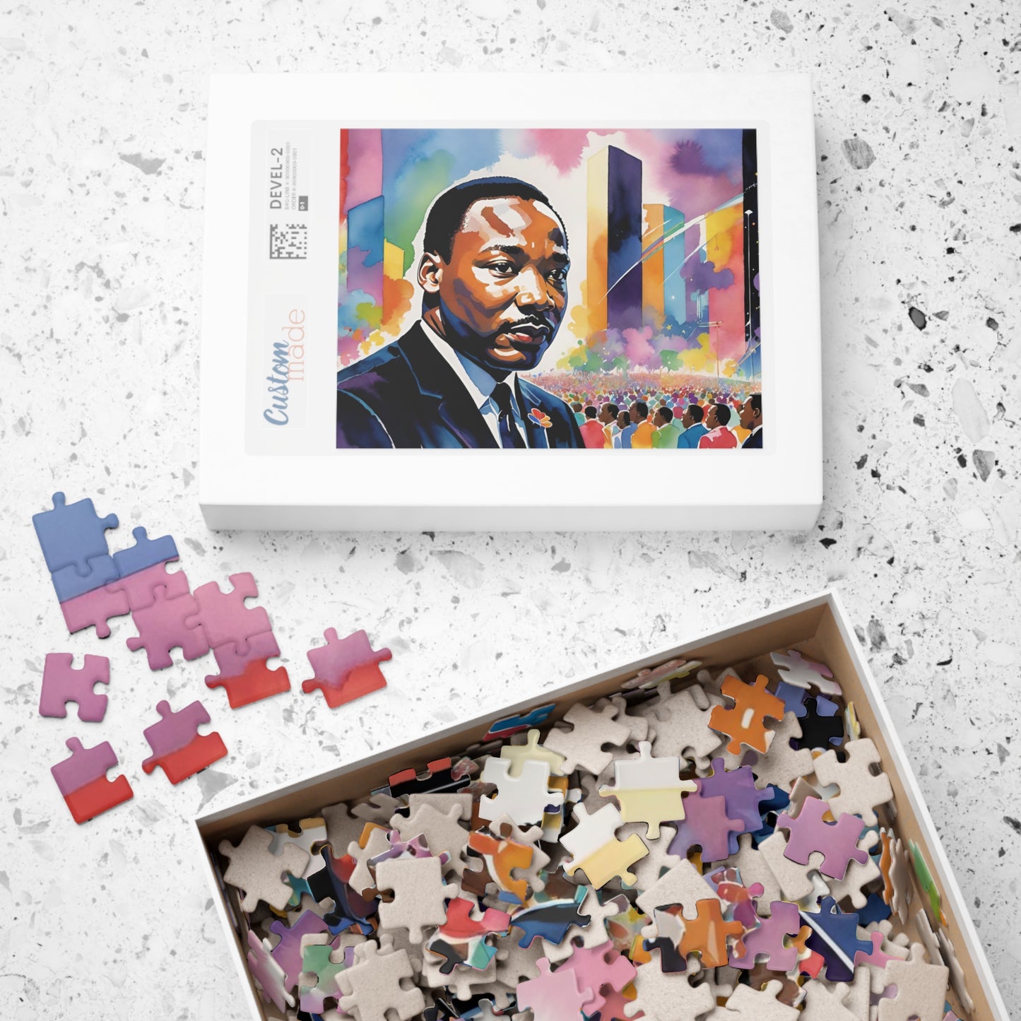 Martin Luther King Jr. Puzzle (110, 252, 520, 1014-piece)