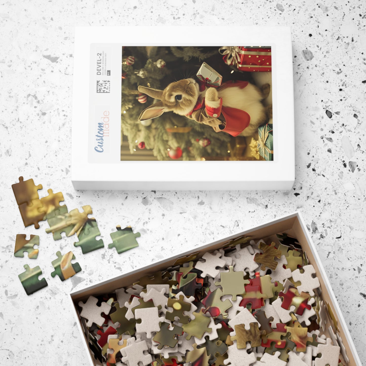 Rabbit Puzzle (110, 252, 500, 1014-piece)