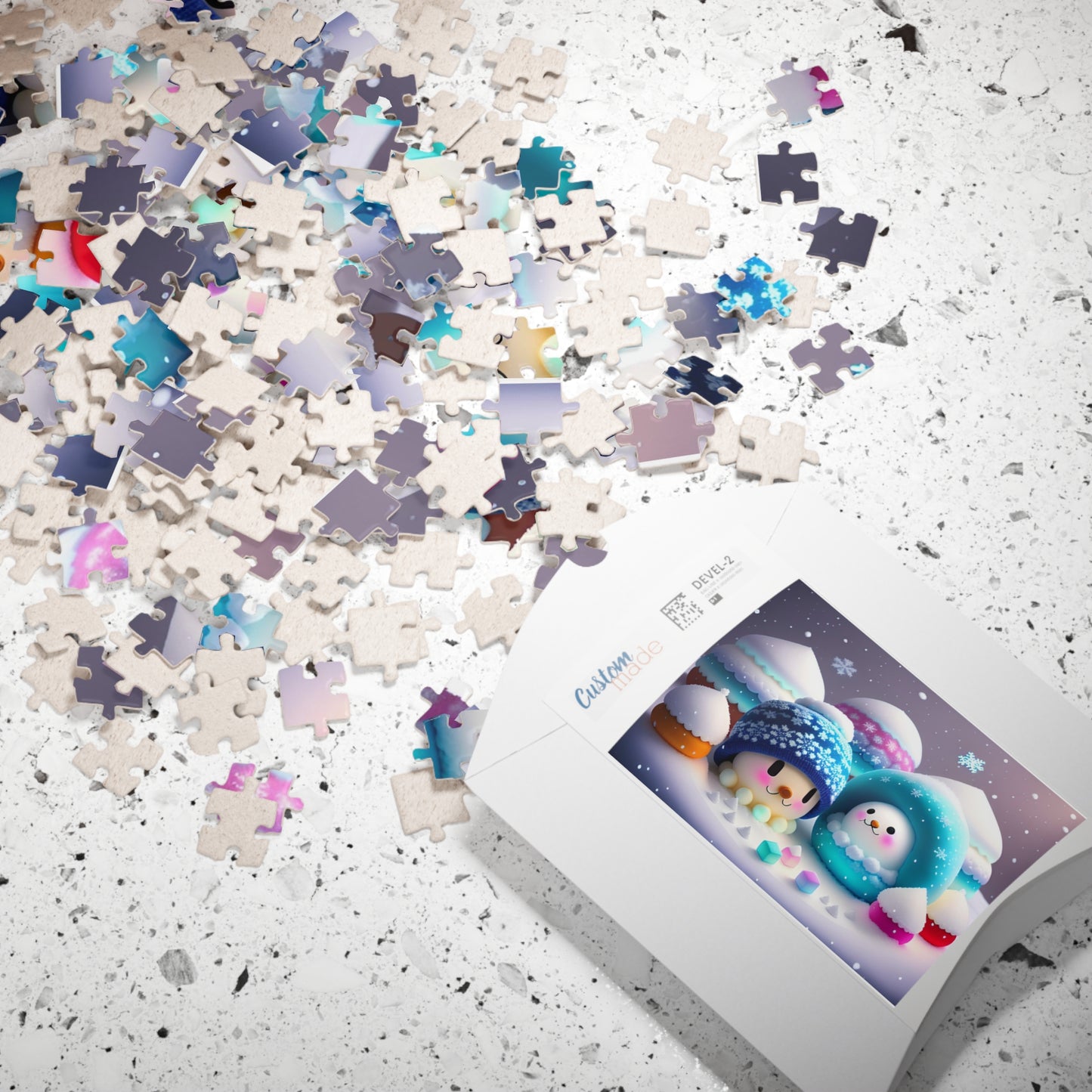 Kid's Snow Mallow Puzzle, 110-Piece