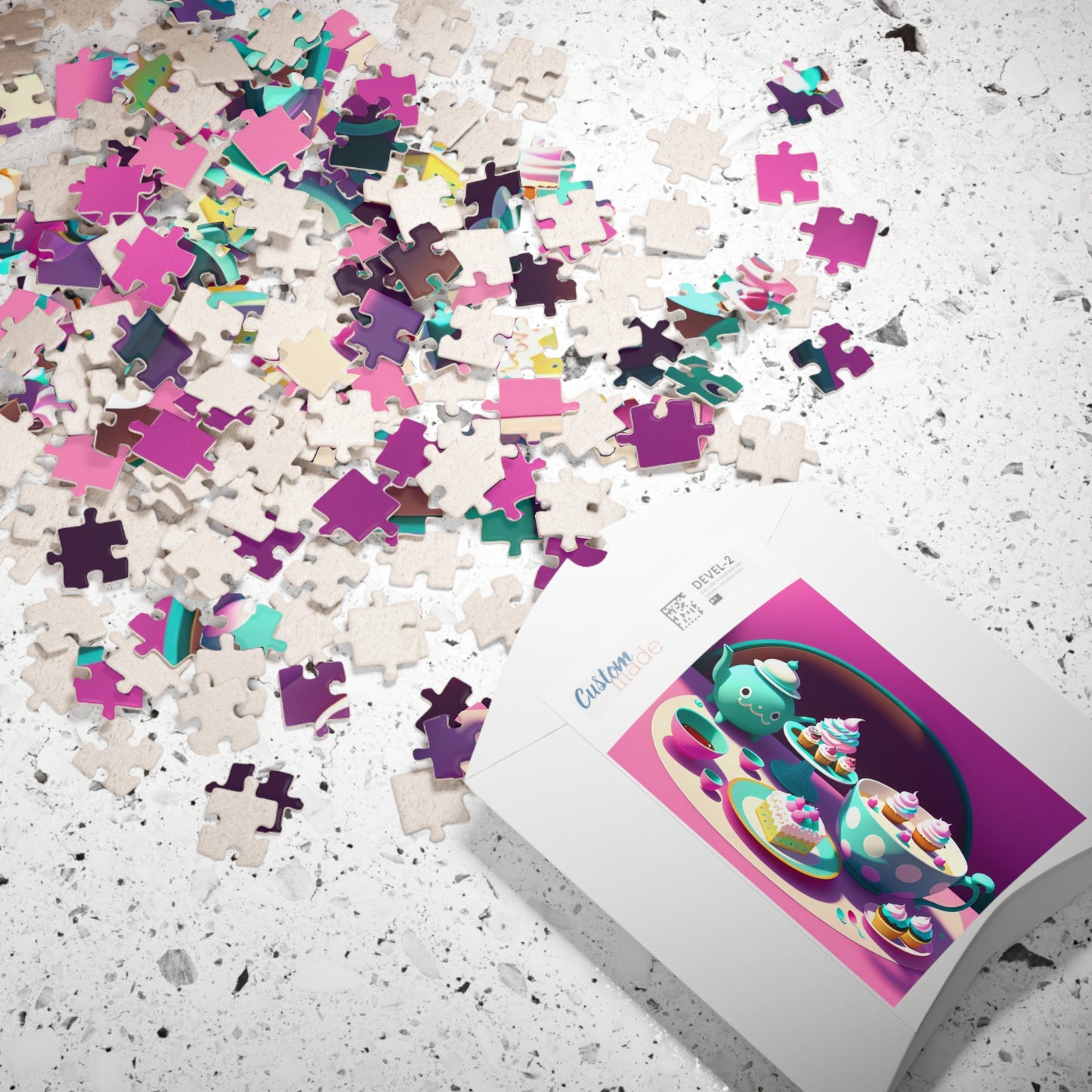 Kid's Mallow Tea Party Puzzle, 110-Piece