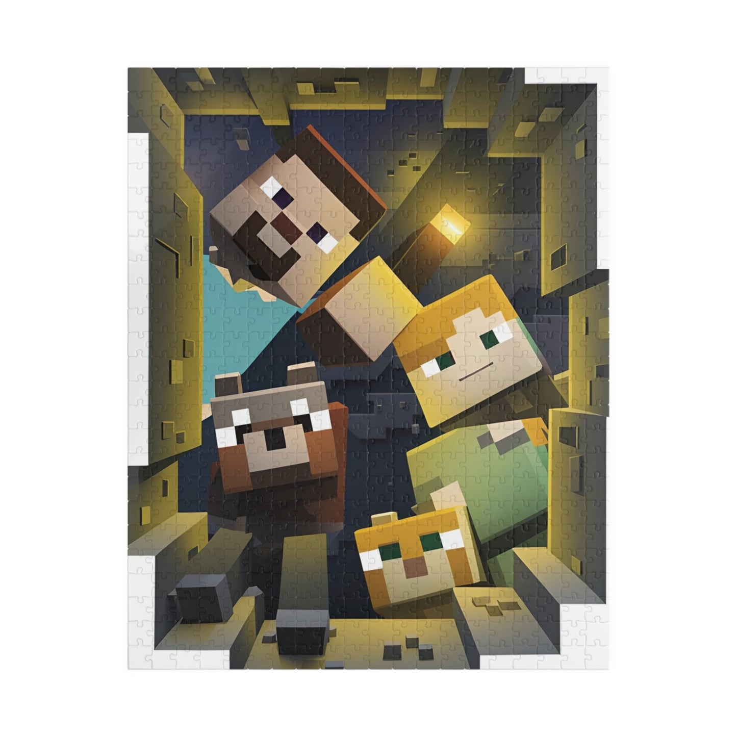 MineCraft Puzzle (110, 252, 500, 1014-piece)