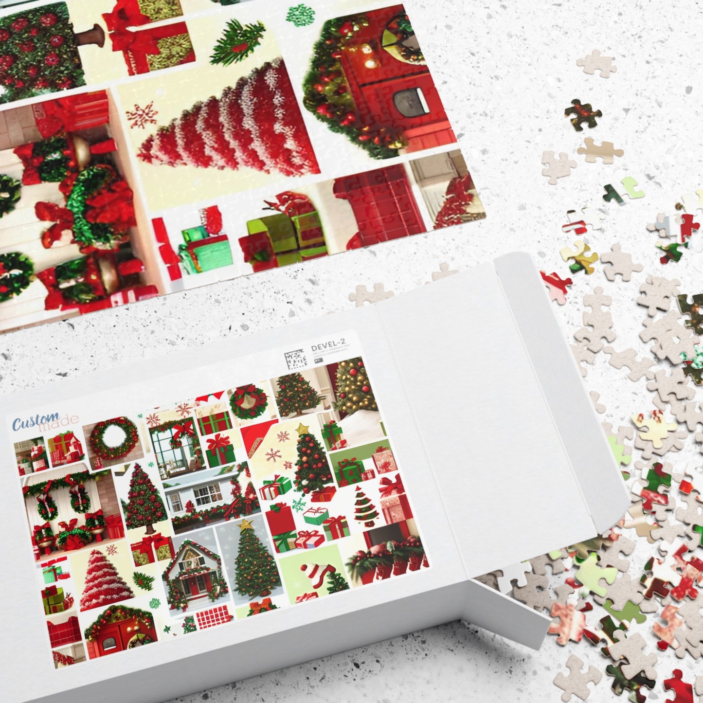 Christmas Collage Puzzle (110, 252, 500, 1014-piece)