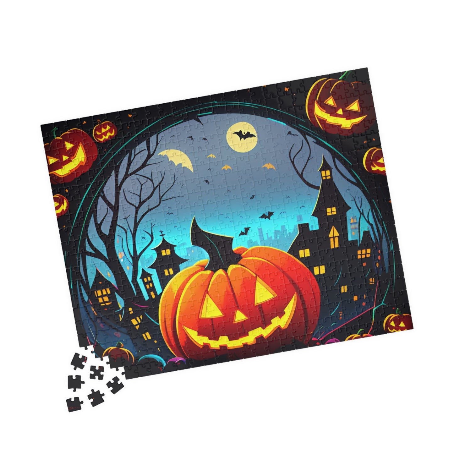 Pumpkin Puzzle (110, 252, 500, 1014-piece)