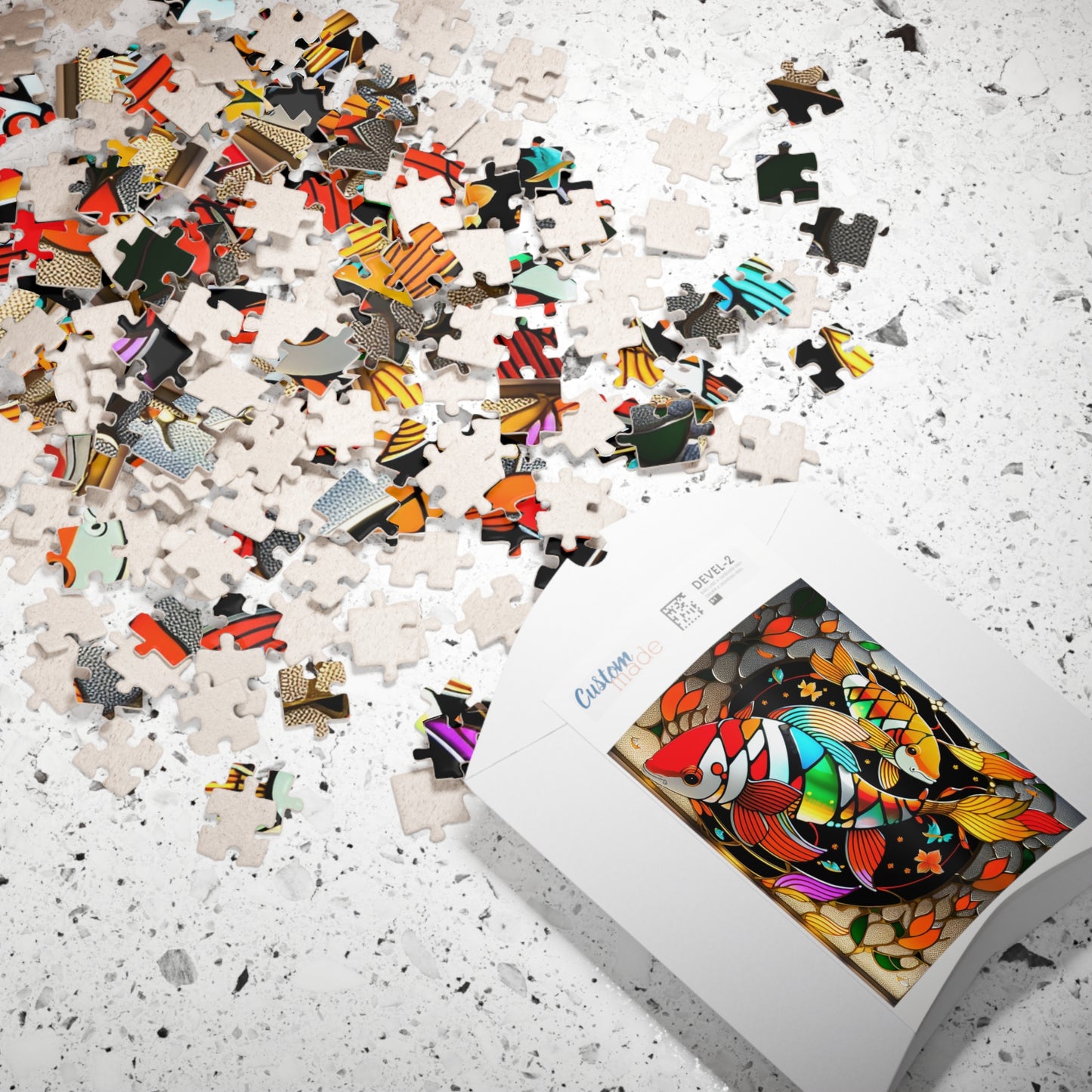 Koi Fish Puzzle, 110-Piece