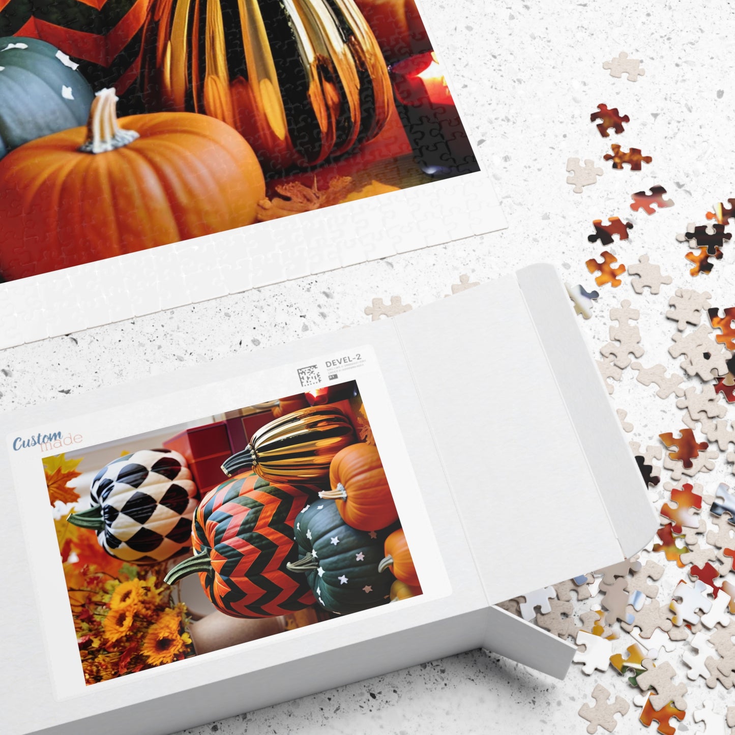 Fall Pumpkins Puzzle (110, 252, 500, 1014-piece)