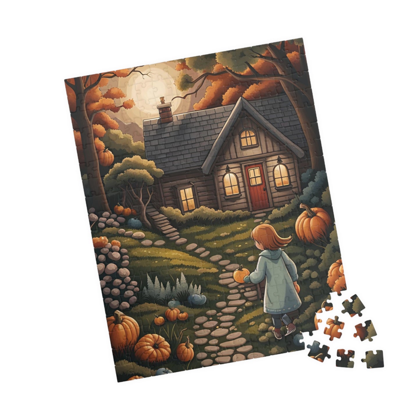 Forest in Fall Puzzle, 252-Piece