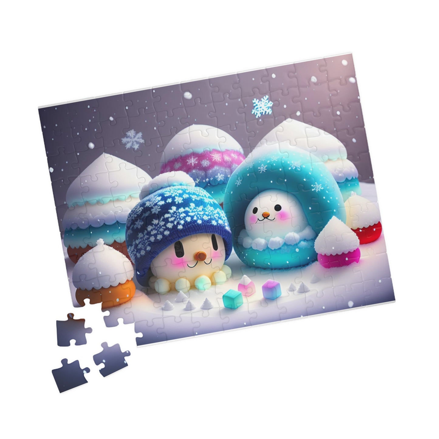 Kid's Snow Mallow Puzzle, 110-Piece