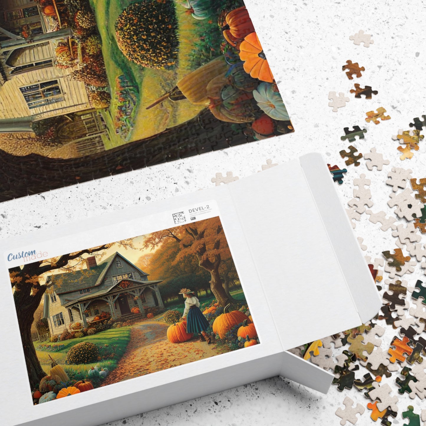 Fall Day at Home Puzzle (110, 252, 500, 1014-piece)