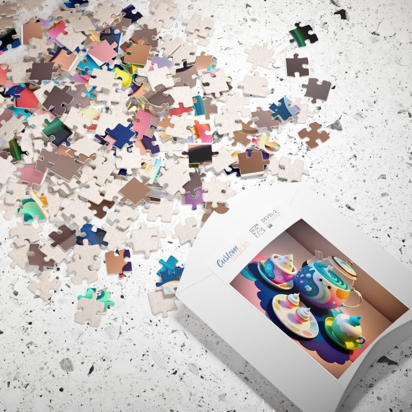 Kid's Mallow Tea Party Puzzle, 110-Piece