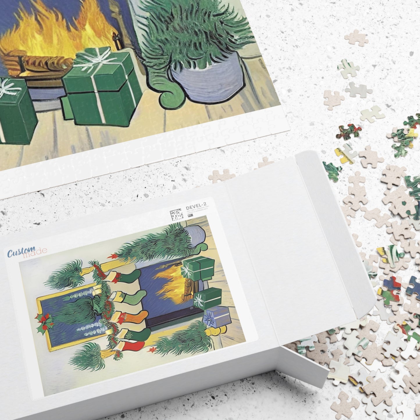 Van Gogh Fireplace Puzzle (110, 252, 500, 1014-piece)