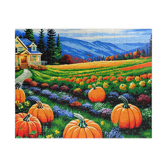 Thanksgiving Homestead Puzzle (110, 252, 500, 1014-piece)