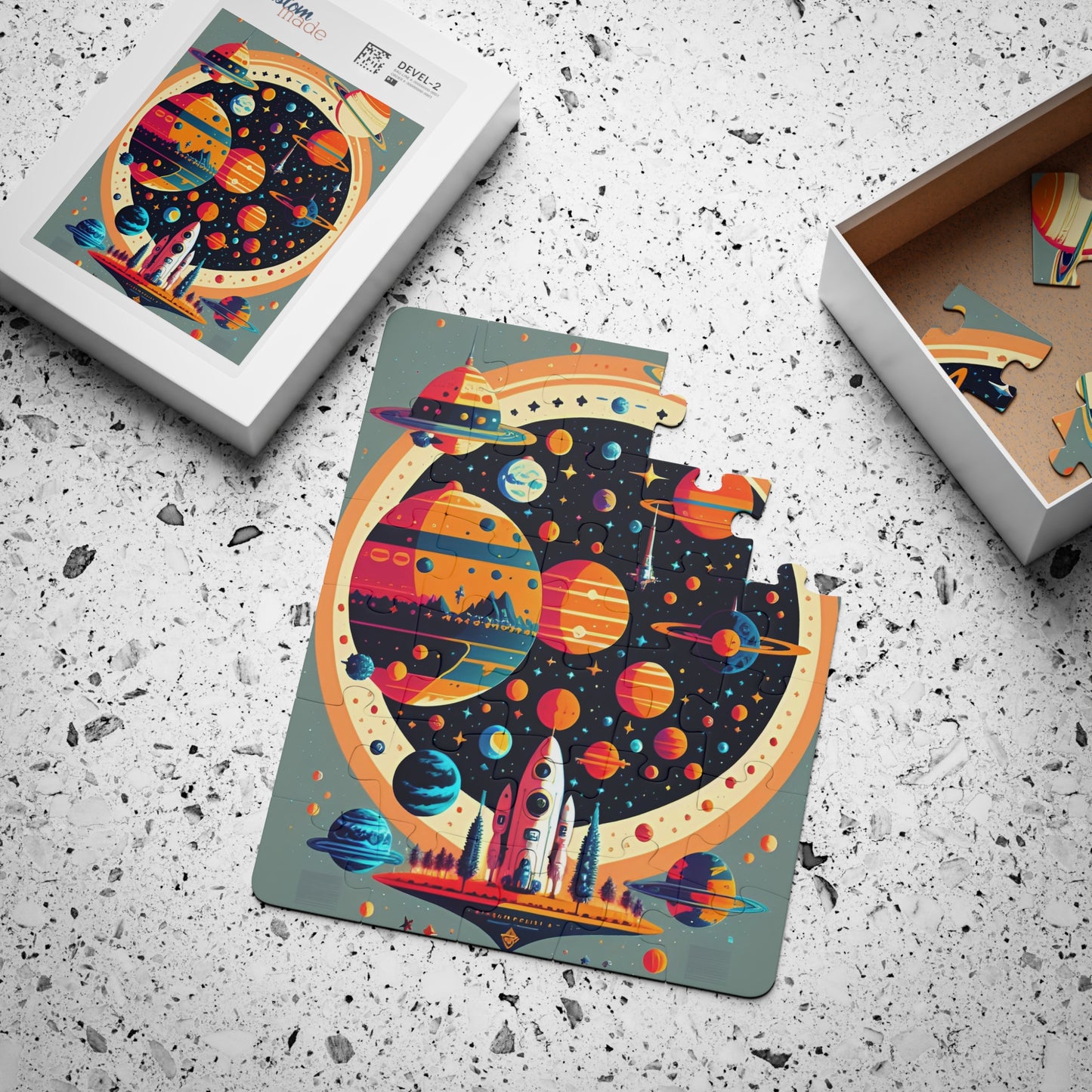 Child's Outer Space Puzzle, 30-Piece