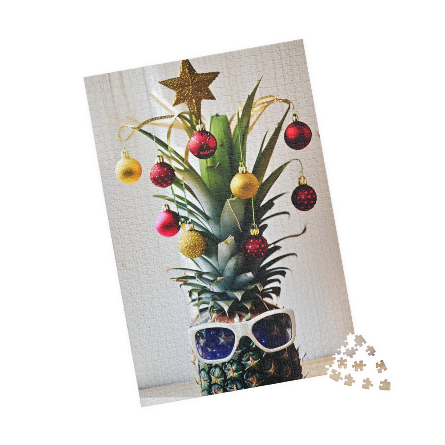 Pineapple Christmas Tree Puzzle (110, 252, 520, 1014-piece)