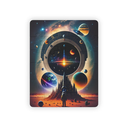 Child's Space Adventure Puzzle, 30-Piece