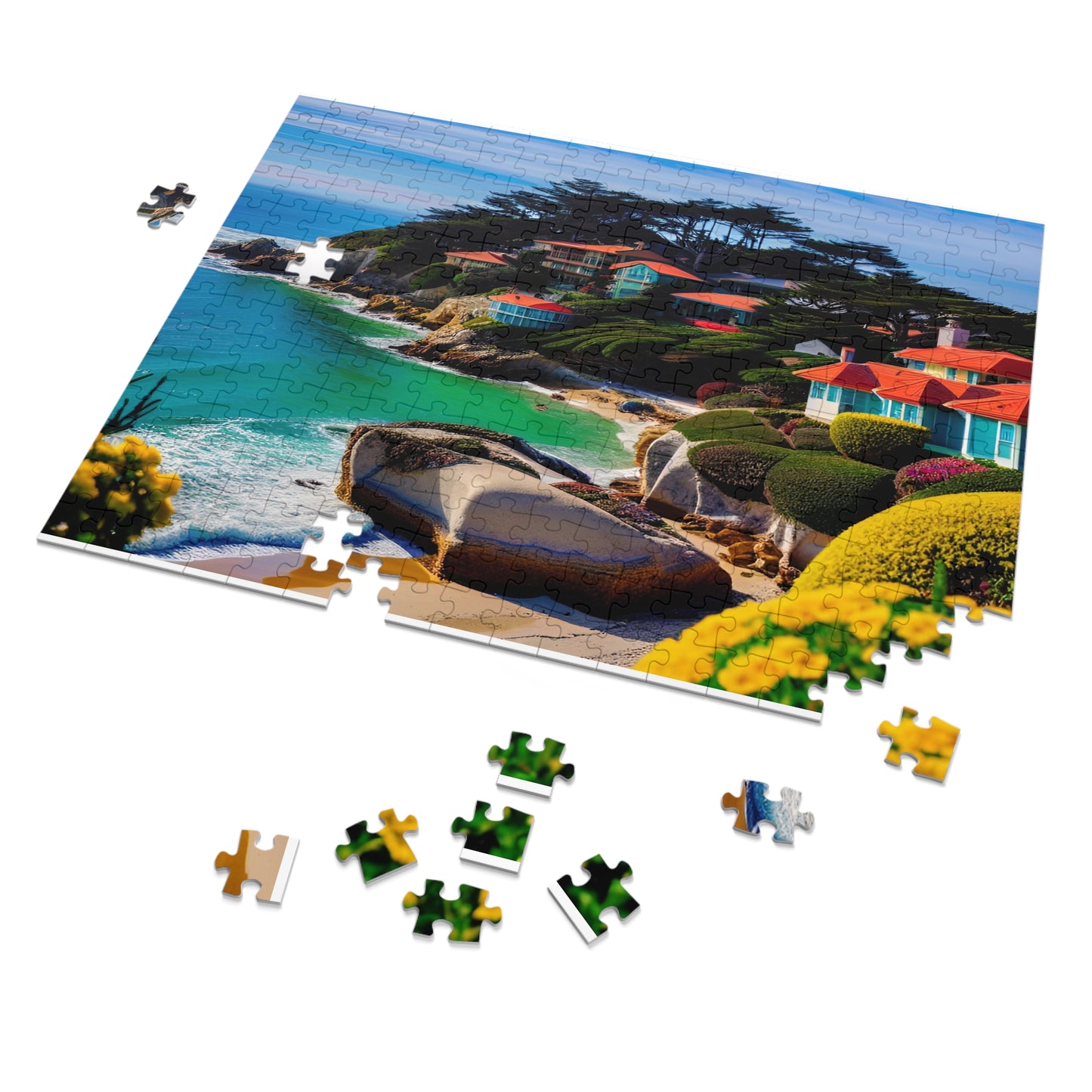 Family Carmel by the Sea Jigsaw Puzzle, 252-Piece