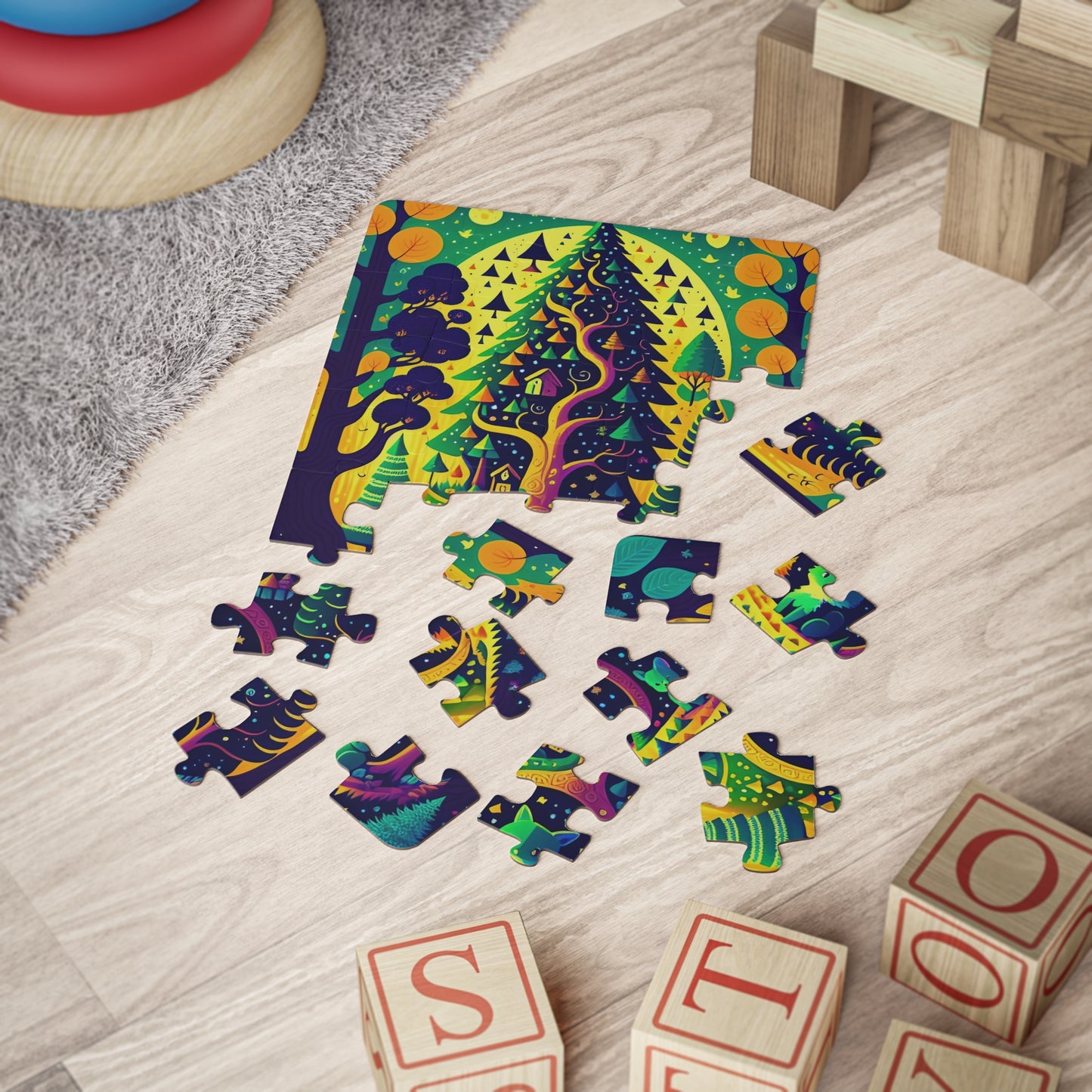 Child’s Magical Forest Puzzle, 30-Piece