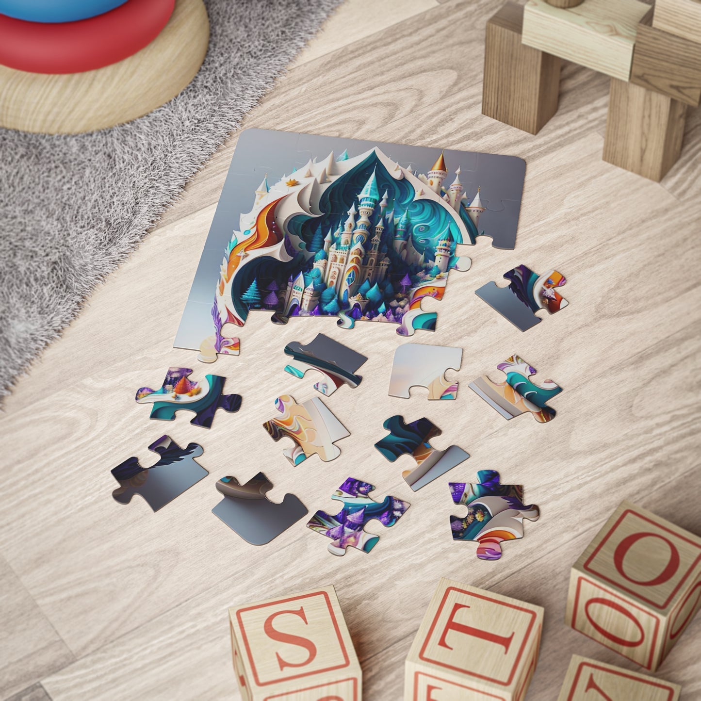 Child's Magical Land Puzzle, 30-Piece
