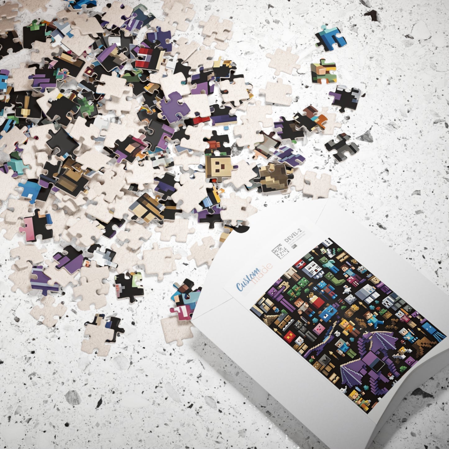 Minecraft Collage Puzzle (110, 252, 500, 1014-piece)