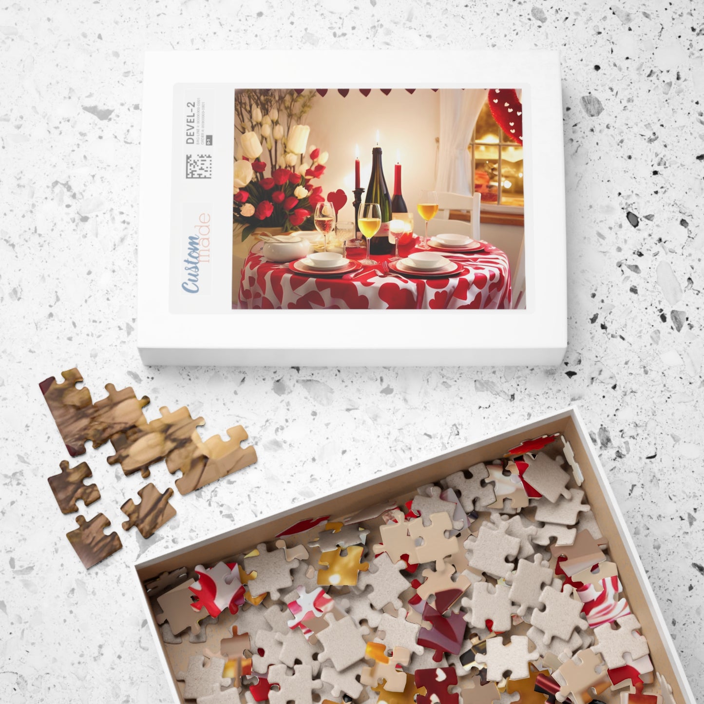 Romantic Valentine's Dinner Puzzle (110, 252, 520, 1014-piece)